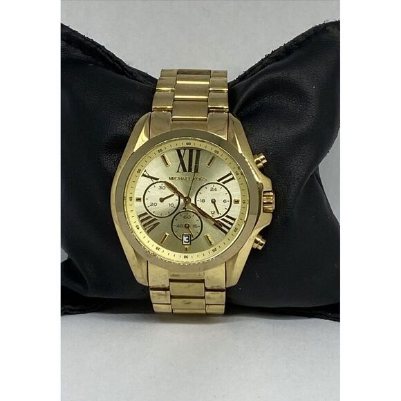 Michael Kors MK5605 Women's Stainless Steel Analog Dial Quartz Wrist Watch XX922 - Picture 1 of 12